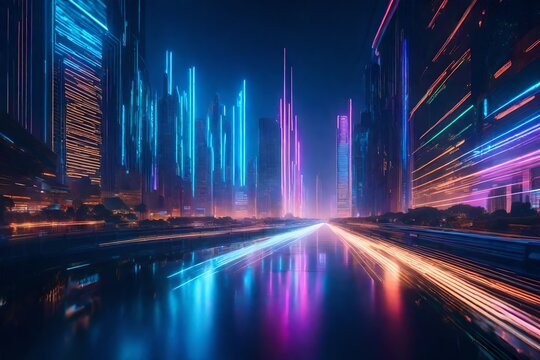  the paradigm shift  digital transformation for the upcoming technology era, portrayed with exquisite detail and perfect lighting, showcasing the evolution towards a futuristic and advanced technology