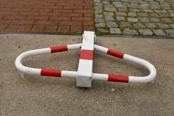 umgelegter Parkbügel