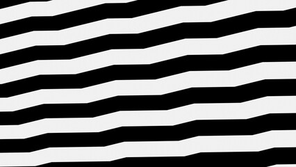 Abstract wallpaper from black stripes. Black and 
white pattern .  Background in 4k format 3840х2160.