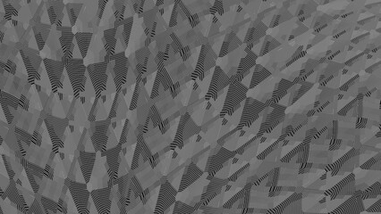 Abstract wallpaper from black stripes. Black and 
white pattern .  Background in 4k format 3840х2160.