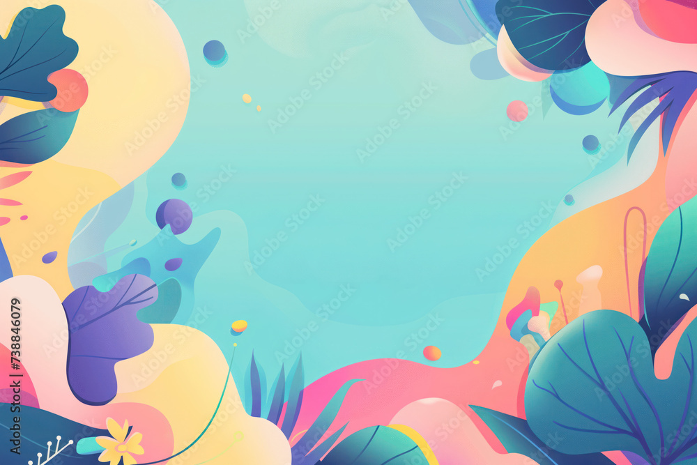 Poster a slide background for showcasing creativity process. background image. created with generative ai t