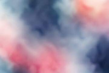 Abstract Gradient Smooth Blurred Watercolor Navy Background Image