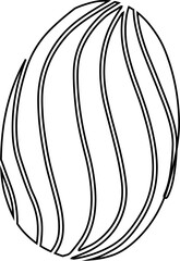 Easter egg doodle for the holiday.