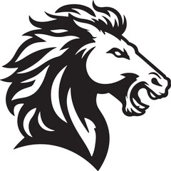 Best Horse Head vector, Silhouette, illustration. 