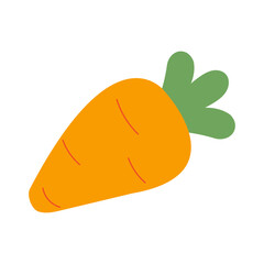 illustration of carrot