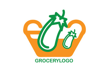 grocery logo design 