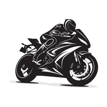 Ride Bold: Motorcycle Logo Vector Illustration