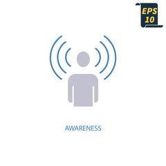awareness icons  symbol vector elements for infographic web