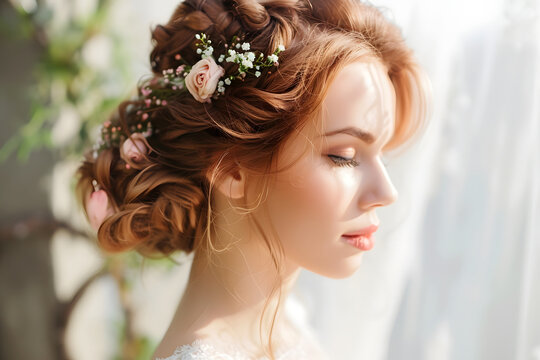 Brautliche Eleganz: Perfekte Hochzeitsfrisur f&uuml;r den gro&szlig;en Tag