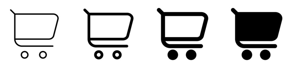 Shopping cart icon, Commerce And Shopping, Commerce, Supermarket, Online Store, Shopping Cart, Shopping Store, Shopping Center