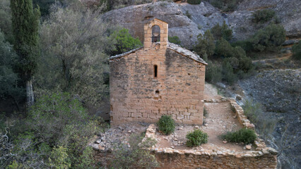 Ermita de Sant Bartomeu de Fraguerau-Ulldemolins-El Priorat-Tarragona-Catalunya