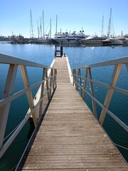 pier on the lake