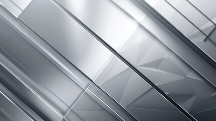 Silver color with templates metal texture soft lines tech gradient abstract diagonal background