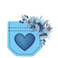 heart with flowers © betania