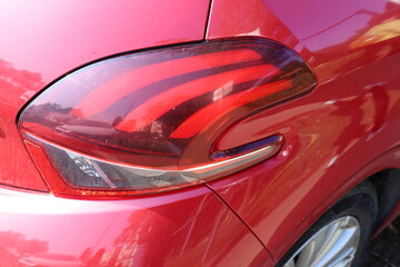 Part of a car body close-up.