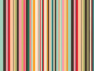 Obraz premium Illustration of straight stripes of different colors and thicknesses. Pattern, multicolored