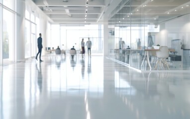A diverse group of individuals from different ethnic backgrounds standing together in a large and open room, showcasing unity and diversity in a shared space