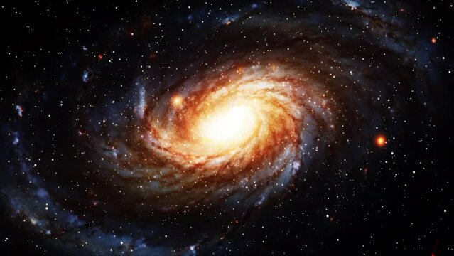 colorful cosmic nebula galaxy space background