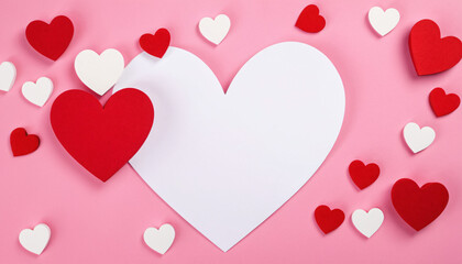 mother's day, valentine's day, background with hearts, text, love, heart, red, pink, black