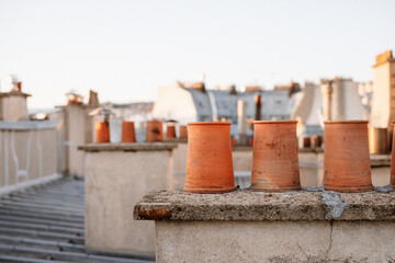 Cheminées et toits de Paris