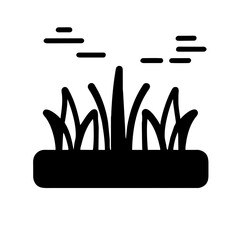 Grass asset for wild grass, lawn, botanical grass, grass SVG, clipart, cut files, silhouette, vectors, and Cricut design