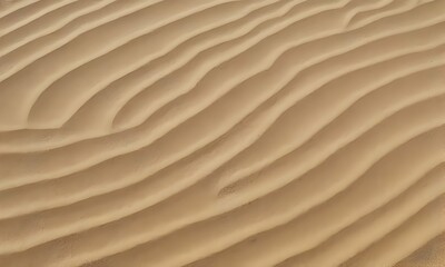 Fototapeta na wymiar Sand dunes texture in soft light. Abstract background. AI illustration