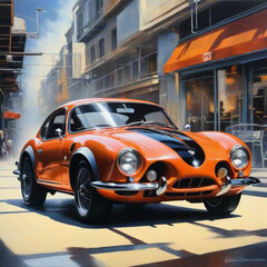 car in the city