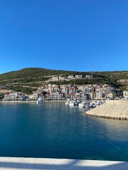 view of the harbor of the region sea