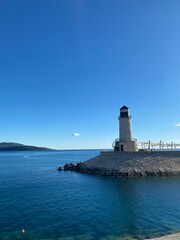 lighthouse on the coast