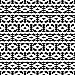 Seamless pattern. Geometric figures wallpaper. Trapeziums, rhombuses ornament. Polygons motif. Abstract background. Geometrical backdrop. Digital paper, textile print, web design. Vector artwork