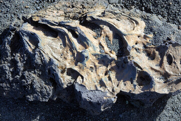 Lanzarote. Sea landscape of El Golfo