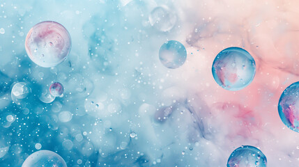 Background of bubbles