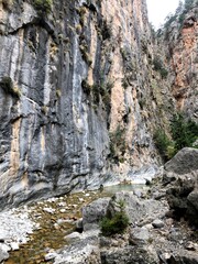 Eindrucksvolle Samaria-Schlucht auf Kreta