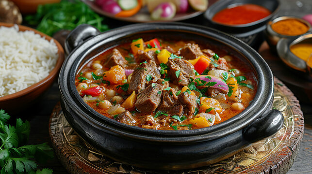 H&uuml;nkar Beğendi - Turkish Sultan's Delight Lamb Stew Delight Photo
