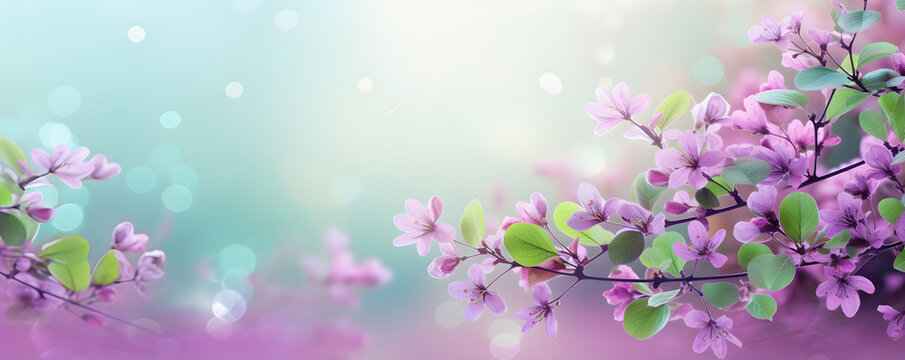 An enchanting field of delicate red flowers blooms against a soft