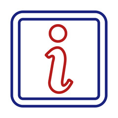 Information Line Two Color