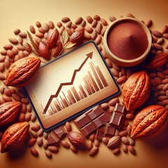 Cocoa Market Surge: Beans and Rising Charts