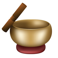 singing bowl icon