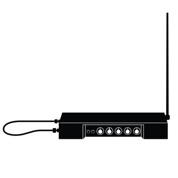 retro theremin icon