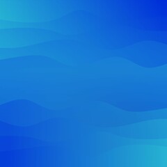 Abstract blue wavy background. Vector illustration.