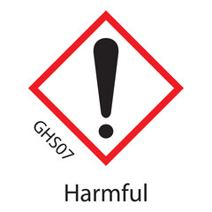 GHS hazard pictogram GHS07 Acutely toxic substance. Dangerous. Causes allergic skin reactions. Affects the respiratory tract