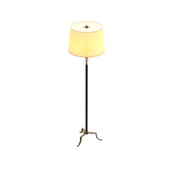 floor lamp isolated on white background, 3D illustration, cg render