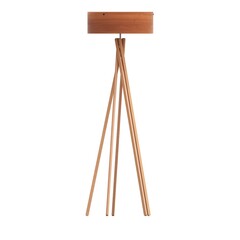 floor lamp isolated on white background, 3D illustration, cg render