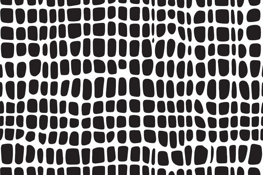 Reptile skin, Seamless animal crocodile pattern for design