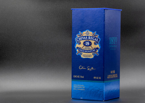 Chivas regal 18 a&ntilde;os caja 