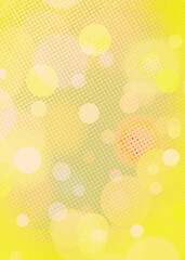 Yellow bokeh background for banner, poster, event, celebrations, story, ad, and various design works