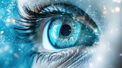 Augmented Reality Eye Interface