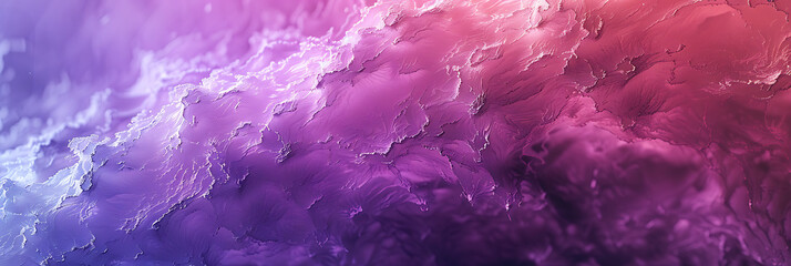 Obraz na płótnie Canvas A mesmerizing pink and purple color gradient forms a rough abstract background, shining with bright light and a subtle glow, leaving ample empty space
