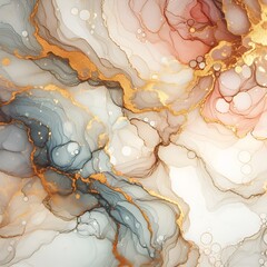 Marble pastel with gilding. Abstract Marble artwork mixed with buzzy geometric shapes for background of social media banner,poster,cover design template.