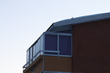 old house with a roof
